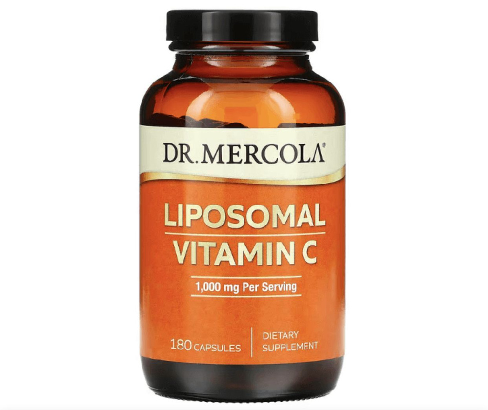 Dr. Mercola, Липосомальный витамин С,1000мг, 180 капсул купить на OZON ...