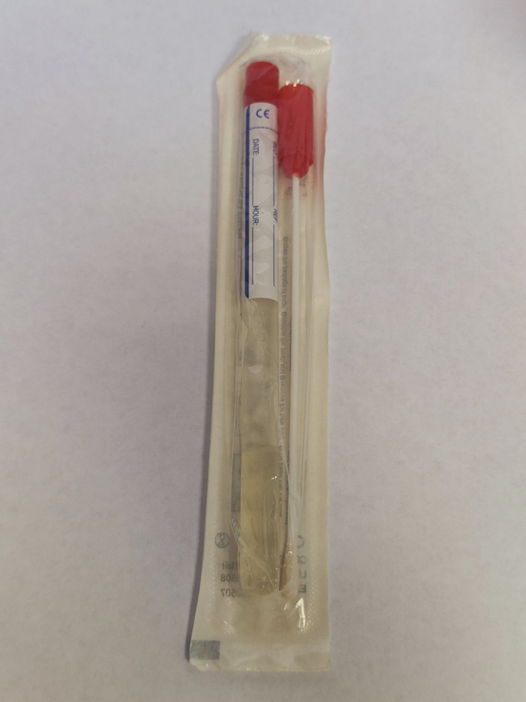 Сваб пробирка с транспортной средой стерильный Cary Blair 10 шт ...