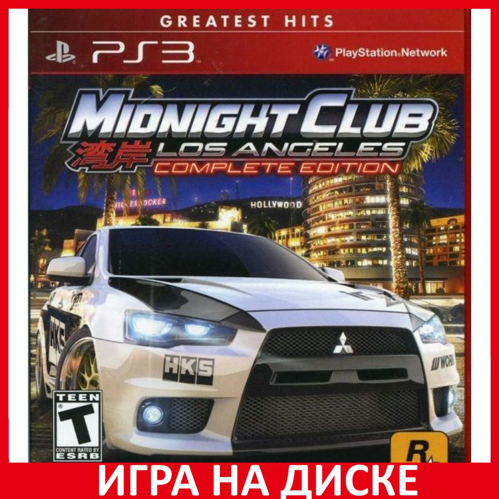 Игра Midnight Club Los Angeles Comp (PlayStation 3, Английская версия)