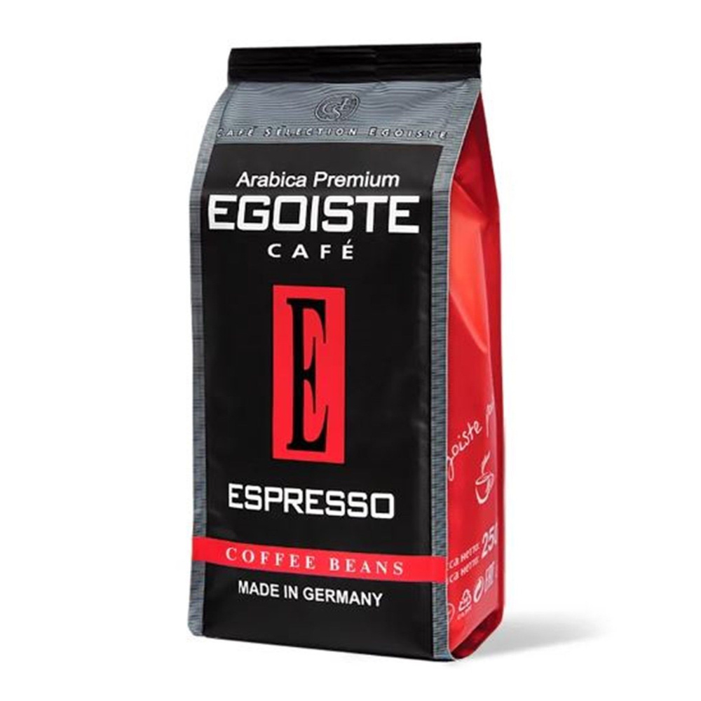 Кофе Эгоист Эспрессо в зернах 250 гр (Egoiste Espresso) натуральный ...