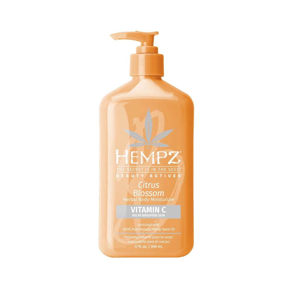 Hempz Beauty Actives Citrus Blossom Moisturizer - Молочко для тела с витамином С Цветок лимона 500 мл #1