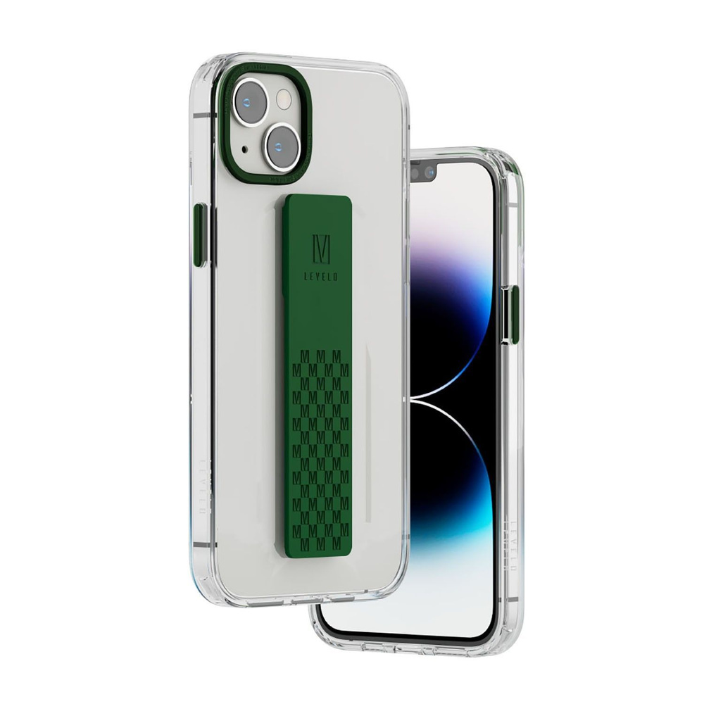 Чехол для смартфона iPhone 14 6.1 Levelo Graphia IMD Clear Case With Extra  Grip - купить с доставкой по выгодным ценам в интернет-магазине OZON  (1227357468)