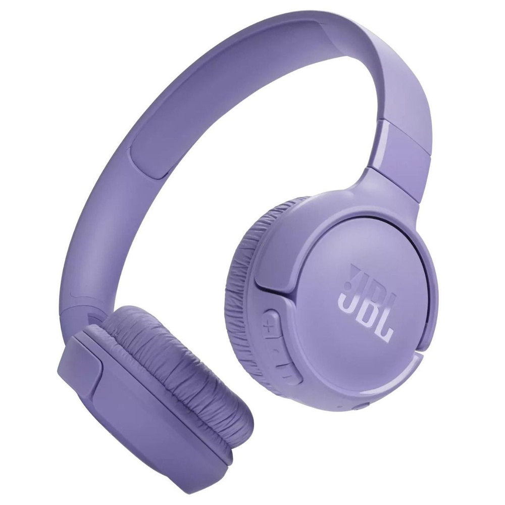 Наушники беспроводные полноразмерные JBL TUNE T520BT, Purple