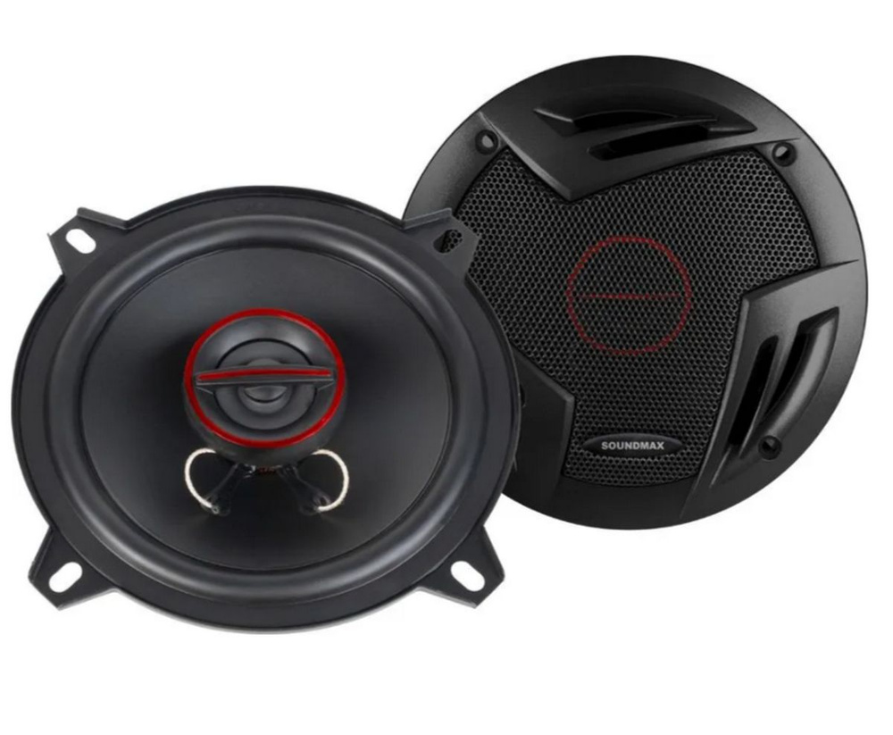 Автоколонки Soundmax SM-CSV 502 (13см/2шт/сетки) - купить по выгодной цене  в интернет-магазине OZON (1237280622)