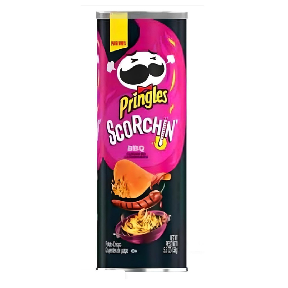 Чипсы Pringles Scorchin BBQ 158гр #1