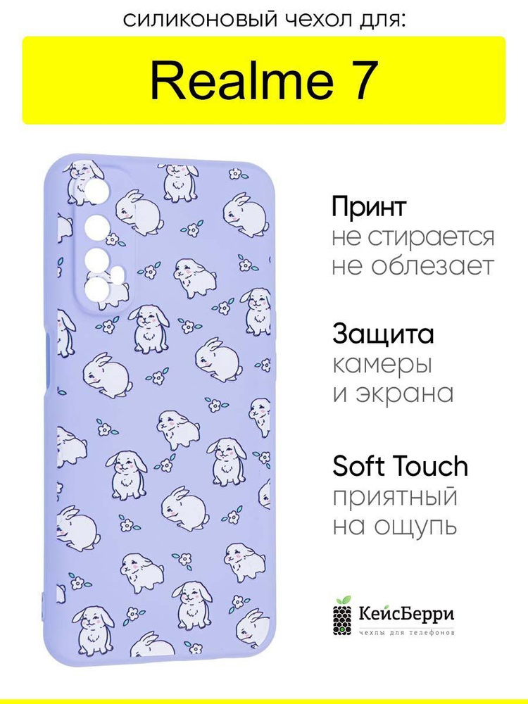 Чехол для Realme 7, серия Soft #1