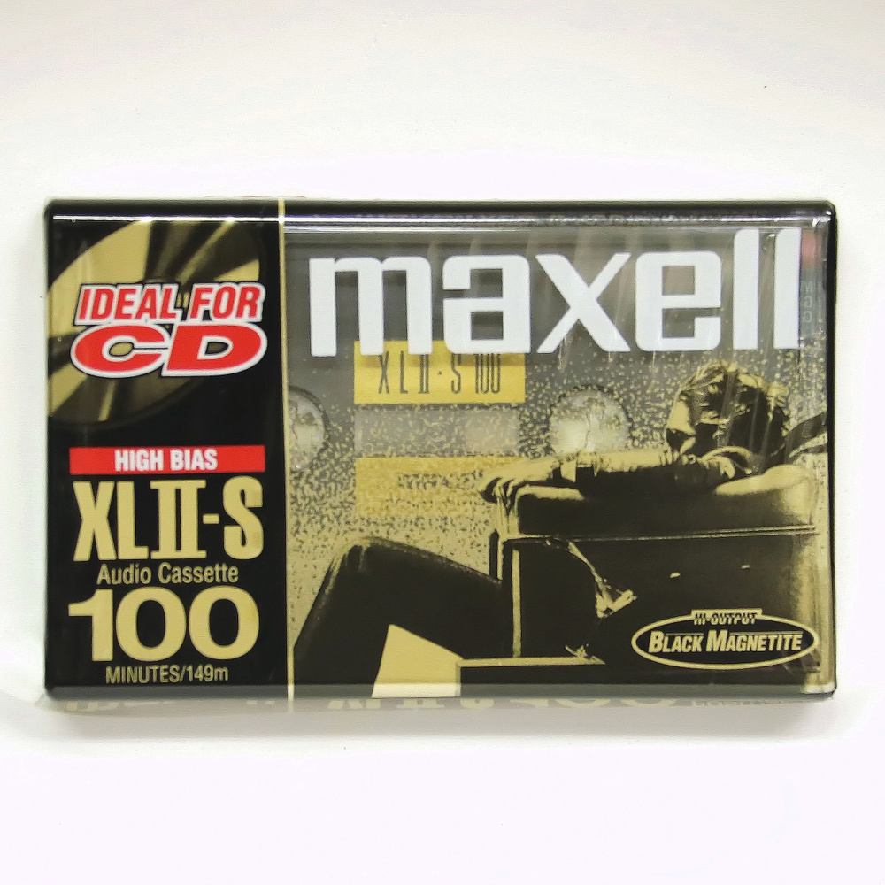 Maxell High Bias XLII-S 100 Minute Audio Cassette 