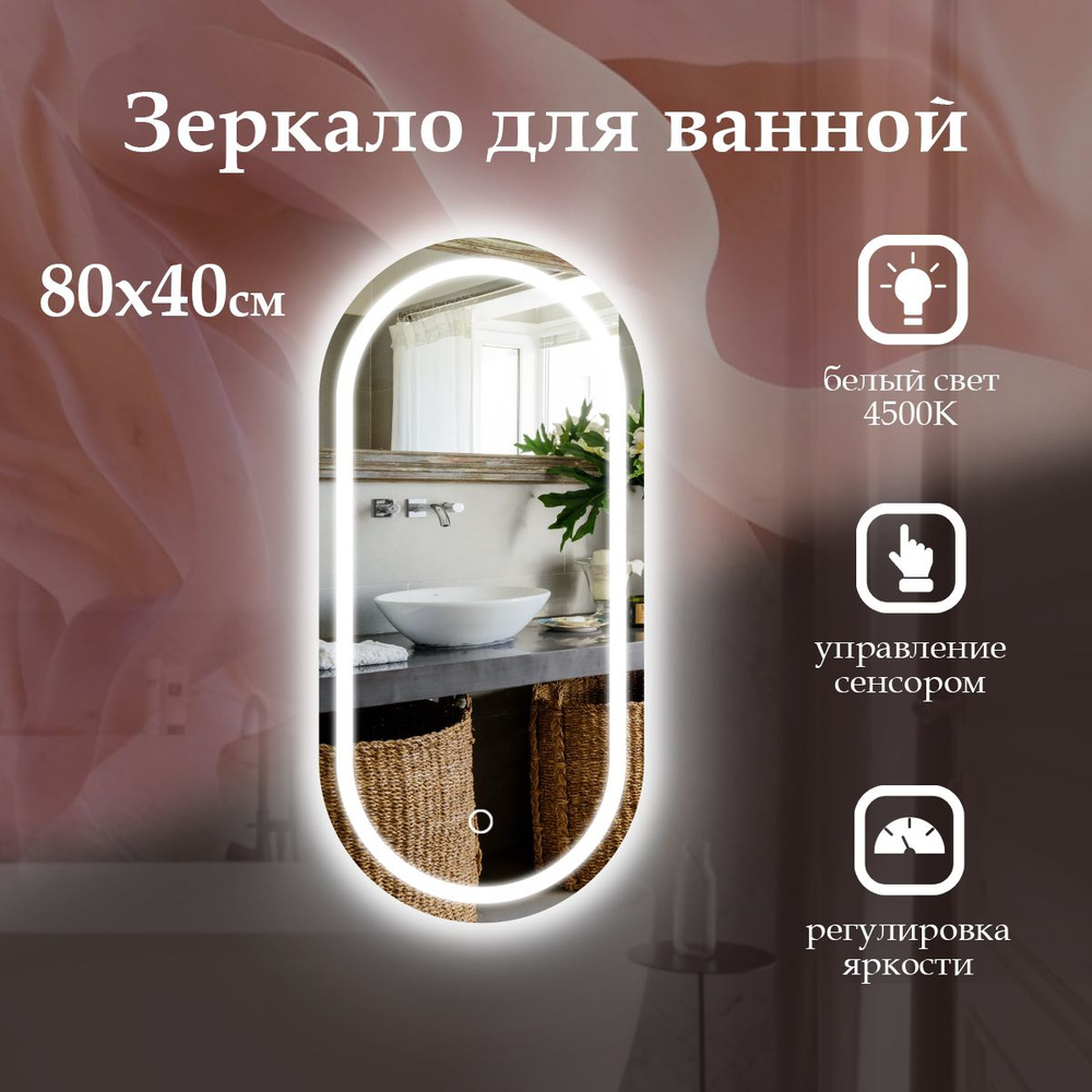 Зеркало для ванной MariposaMirrors 