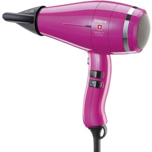 Valera Фен для волос Фен профессиональный Vanity Hi-Power RC Hot Pink VA 8605 RC HP, 2400W 2400 Вт, скоростей #1