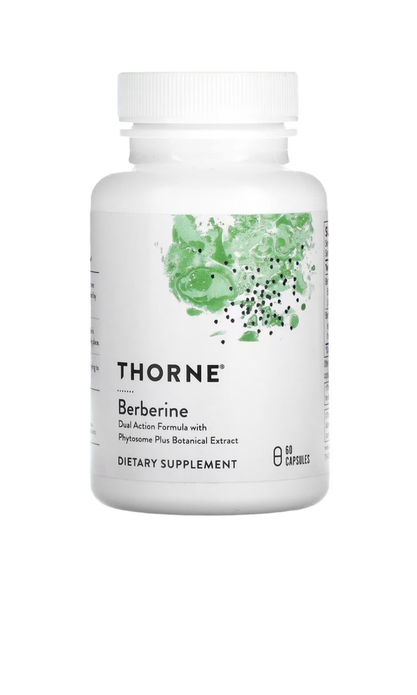 Берберин THORNE RESEARCH Berberine 1000 mg 60 капсул - купить с ...