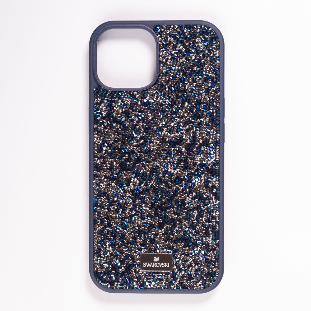 Чехол на Айфон 15 Сваровски / Кейс iPhone 15 Swarovski / Синий - купить с  доставкой по выгодным ценам в интернет-магазине OZON (1329665640)