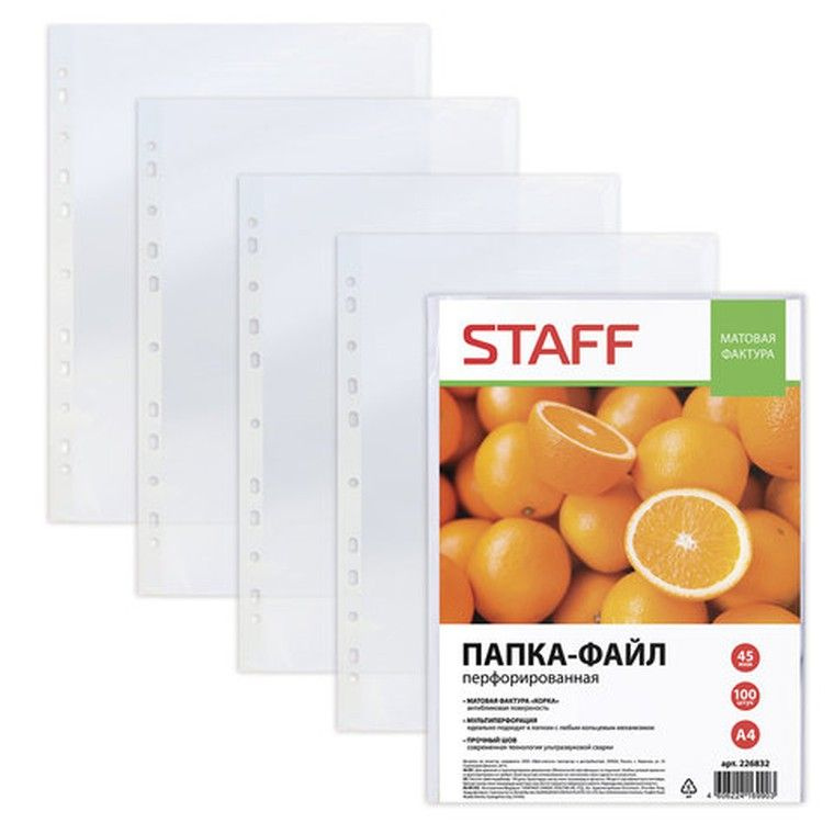 Staff Файл A4 (21 × 29.7 см), 45 мкм #1