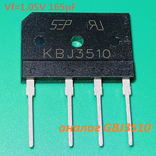 Диодный мост KBJ3510 - купить с доставкой по выгодным ценам в интернет ...
