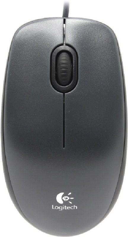 Мышь проводная Logitech 321712 910-005003, черный - купить по выгодной ...