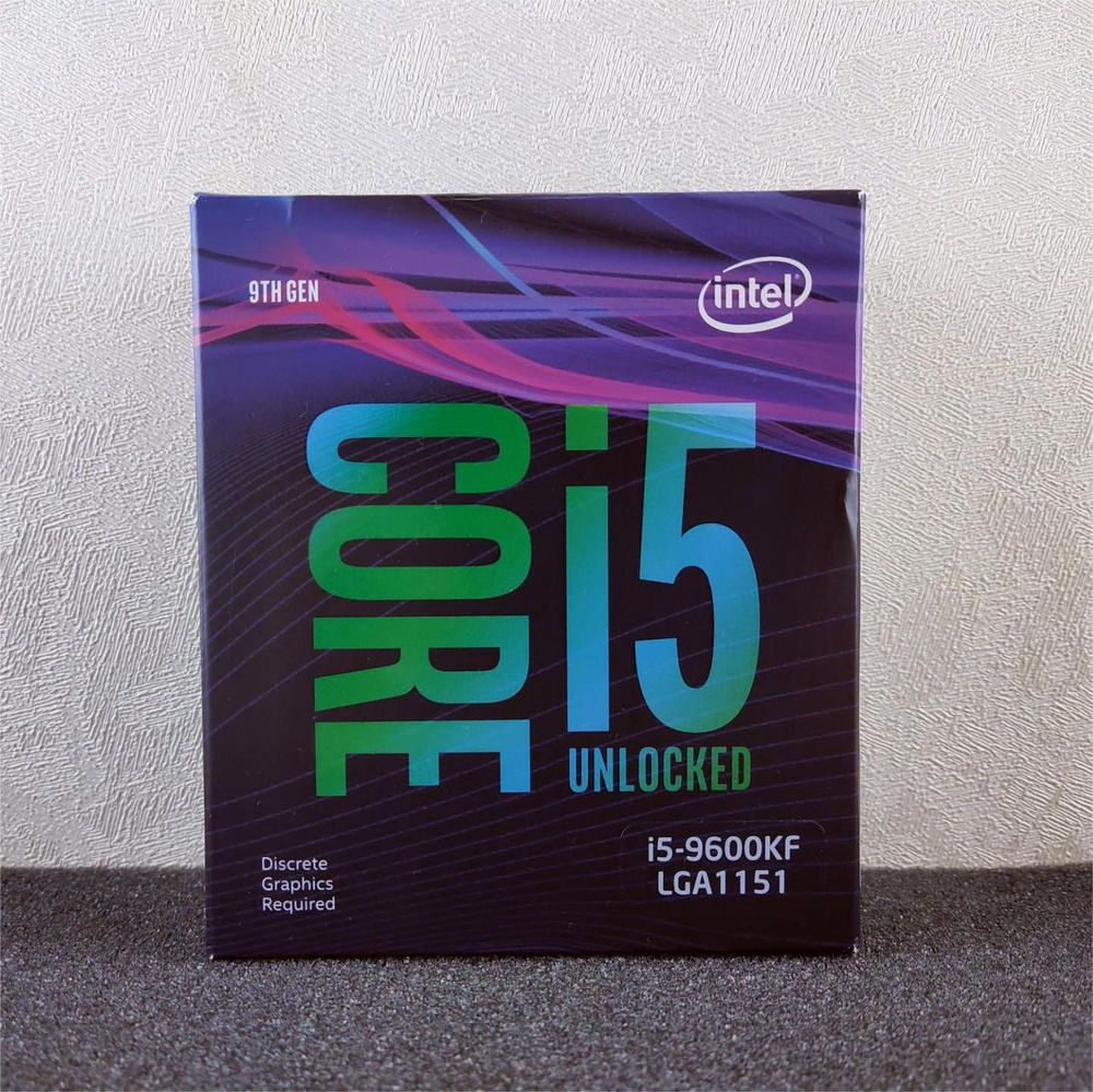Процессор Intel I5-9600KF-GZA-211-(30%) Core i5 9-го поколения, BOX (с ...