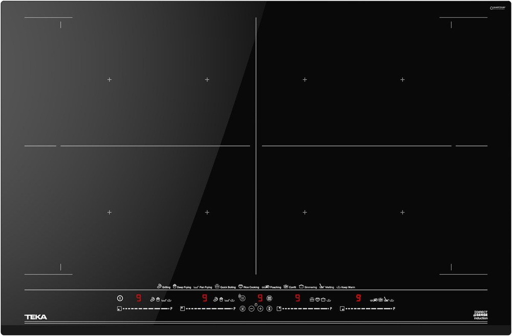 Индукционная варочная панель TEKA IZF 88700 MST BLACK, встраиваемая  #1