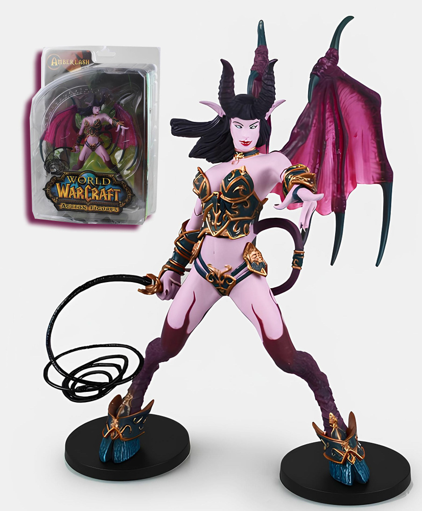 Фигурка Варкрафт Суккуб / World of Warcraft Amberlash Warlock succubus  (20см) - купить с доставкой по выгодным ценам в интернет-магазине OZON  (742500471)