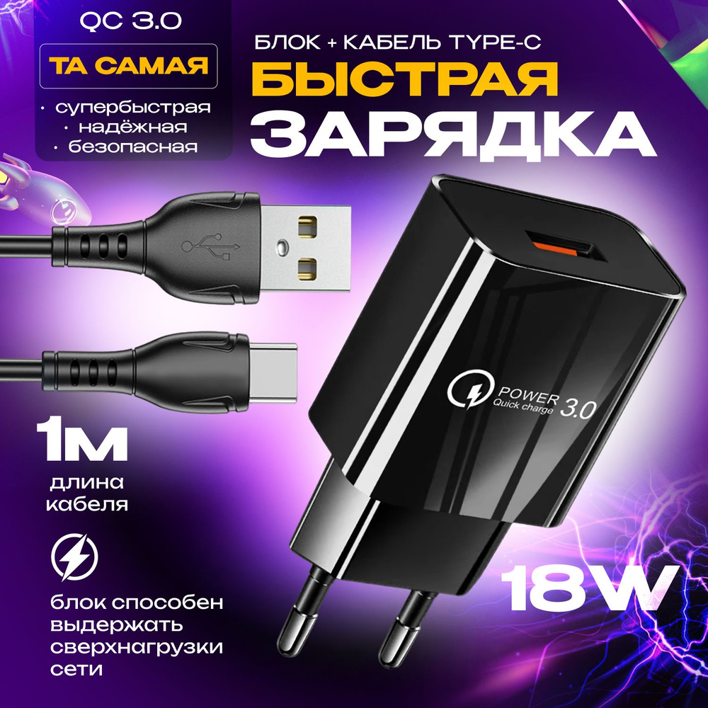 Сетевое зарядное устройство KocKross MR-S30__1, 18 Вт, USB 3.0 Type-A,  Quick Charge, VoltiQ - купить по выгодной цене в интернет-магазине OZON  (842050188)