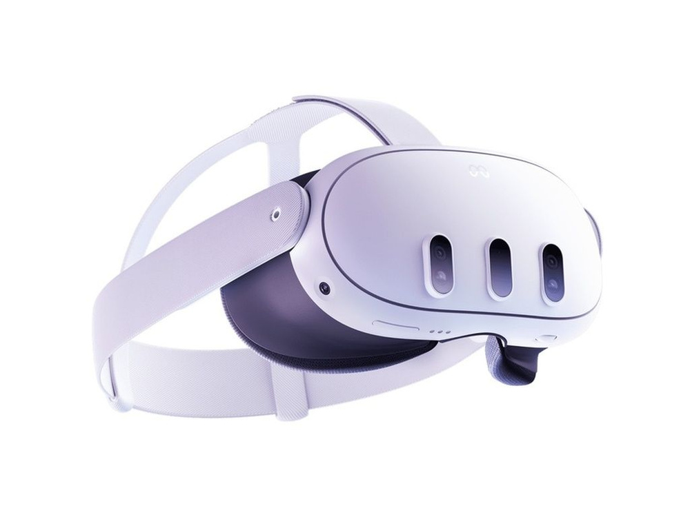 Система VR Oculus Quest 3, 128 ГБ, 120 Гц, базовая, белый купить