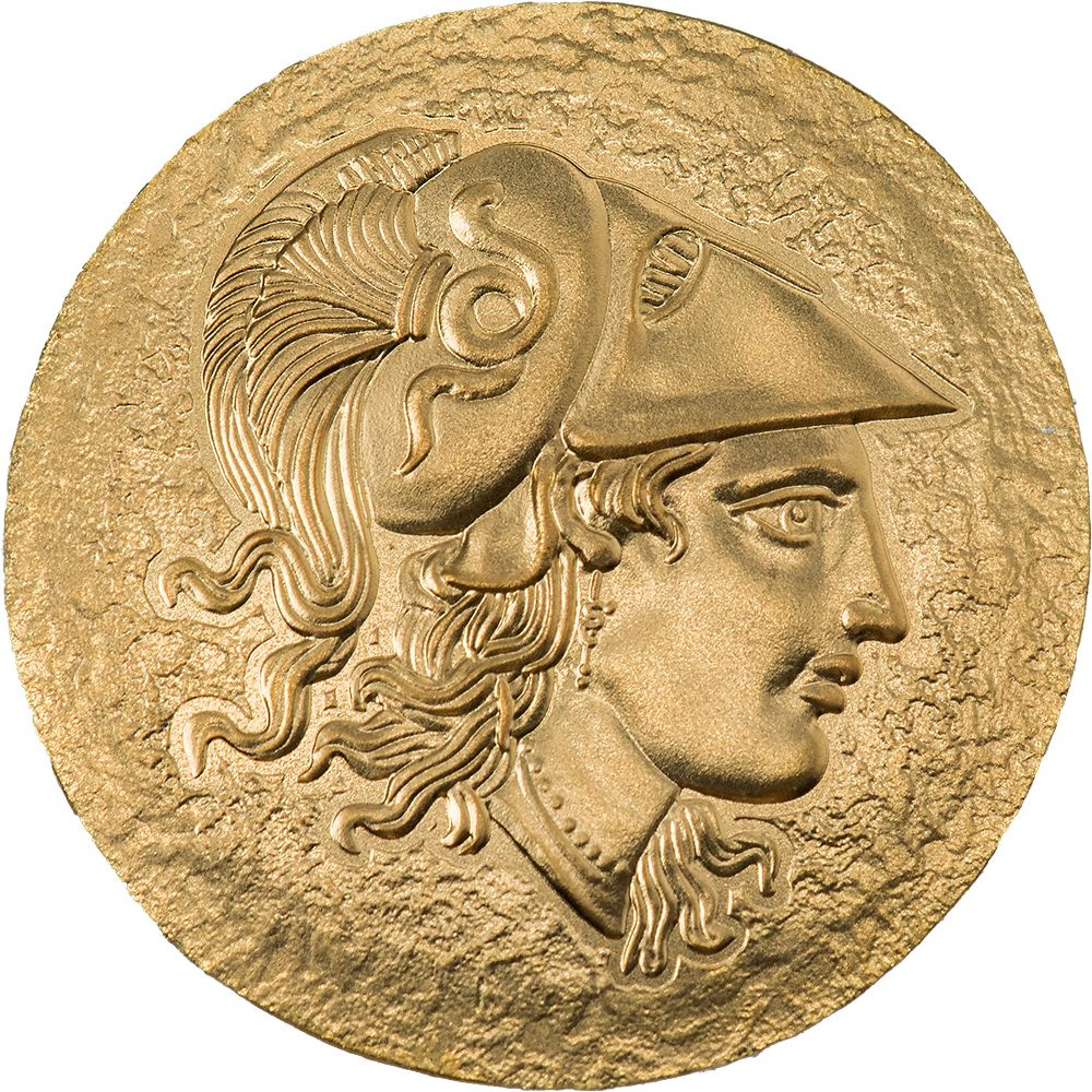Древние золотые греческие монеты Иония. Золотые монеты Македонского. Имя отца македонского