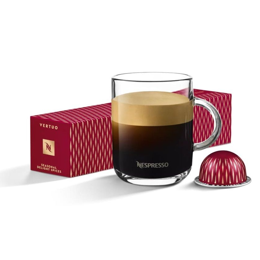 Кофе в капсулах Nespresso VERTUO SEASONAL DELIGHT SPICES, объем 230 мл, 10 капсул  #1