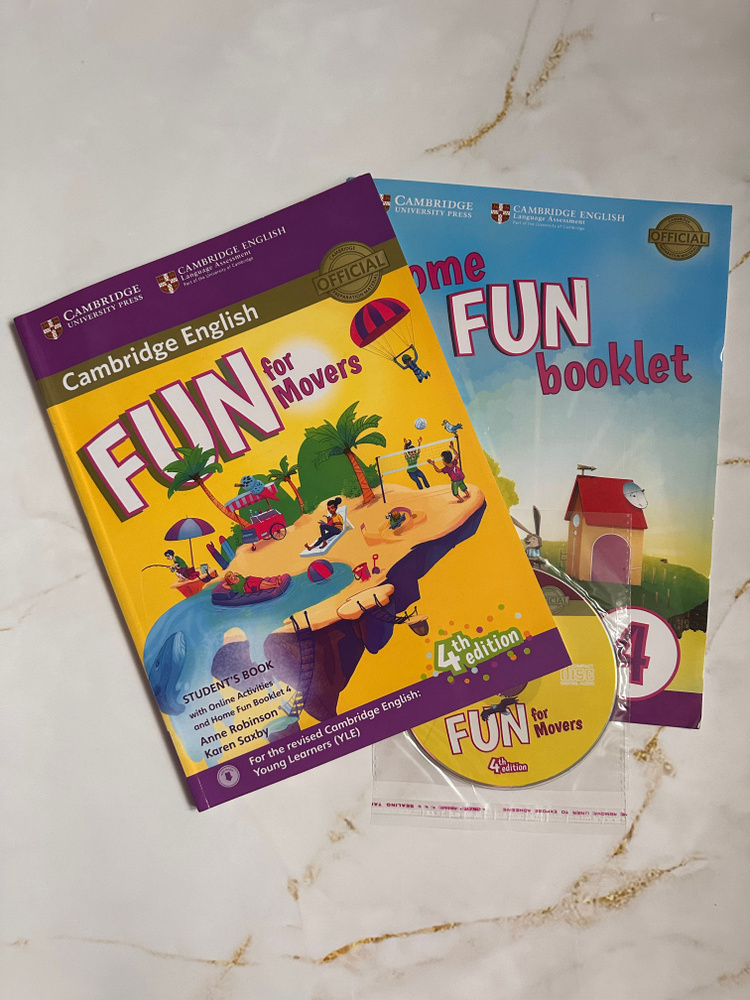 Fun Ru Cambridge English Fun for Movers 4th Edition Student's Book and Home ...