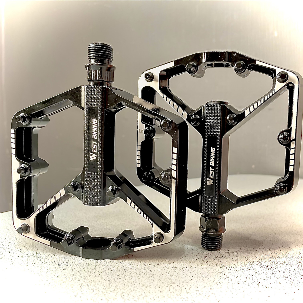 Педали для велосипедов алюминиевые, легкие, с 2 -мя DU подшипниками ...