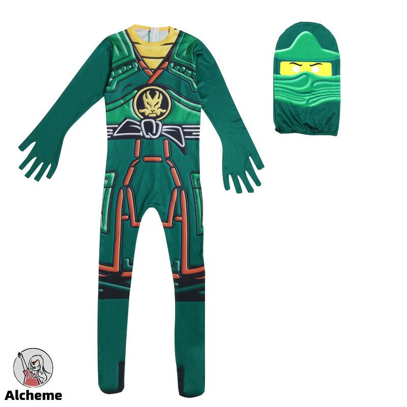 Костюм карнавальный Alcheme Аарон Ниндзяго Лего - купить с доставкой по ...