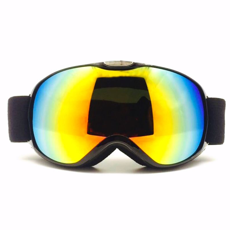 Лыжные очки с магнитами, двухслойные противотуманные, можно носить очки ...