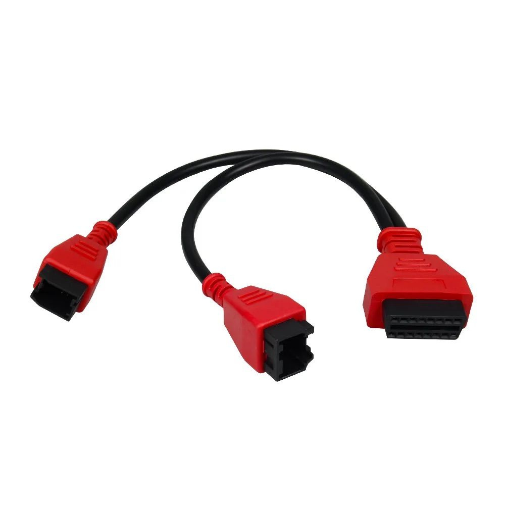 Кабель для диагностики Chrysler / Переходник 12pin+8pin - OBDII (16pin) / Улучшенная версия FCA #1