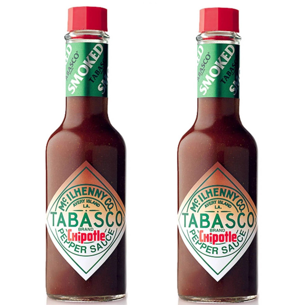 Tabasco "Chipotle / Чипотле перечный" соус, США, 60 мл х 2шт #1