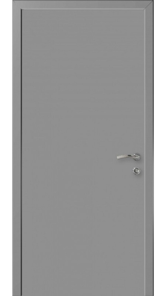Kapelli Дверь межкомнатная серый, Пластик, 800x2000, Глухая #1
