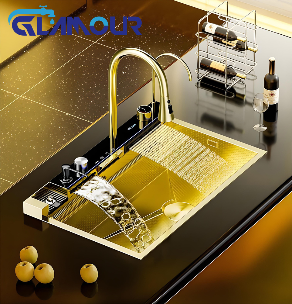 Мойка для кухни GLAMOUR Многофункциональный с Измельчитель бытовых ...