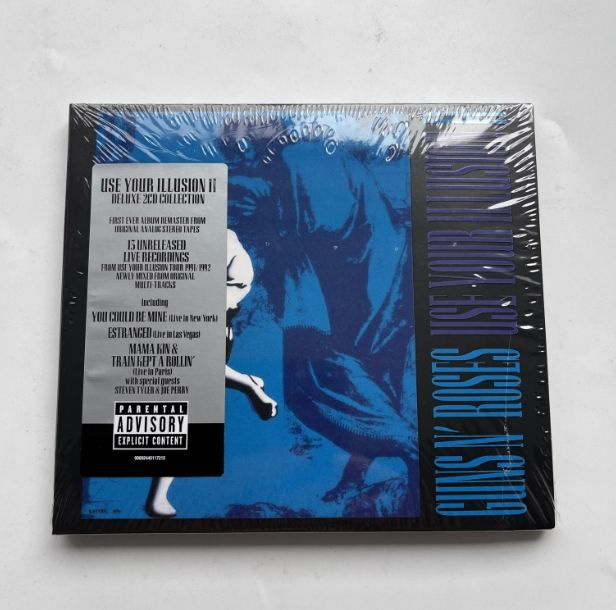 оригинальный Guns N Roses Use Your Illusion II Deluxe Edition, 2 компакт-диск альбом  #1