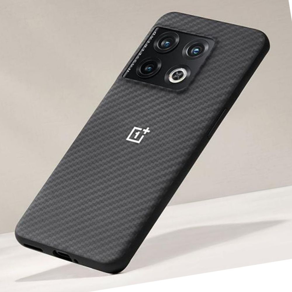 Оригинальный черный чехол-бампер OnePlus 10 Pro Чехол из углеродного волокна для One Plus 10 Pro  #1