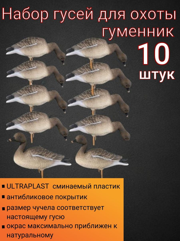 Чучело для охоты гусь гуменник #1