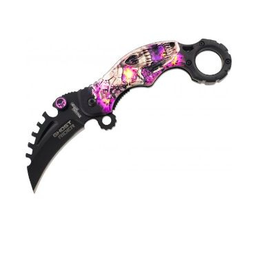 Нож Ножемир A-172 Четкий расклад Ghost Rider (автоматический керамбит ...