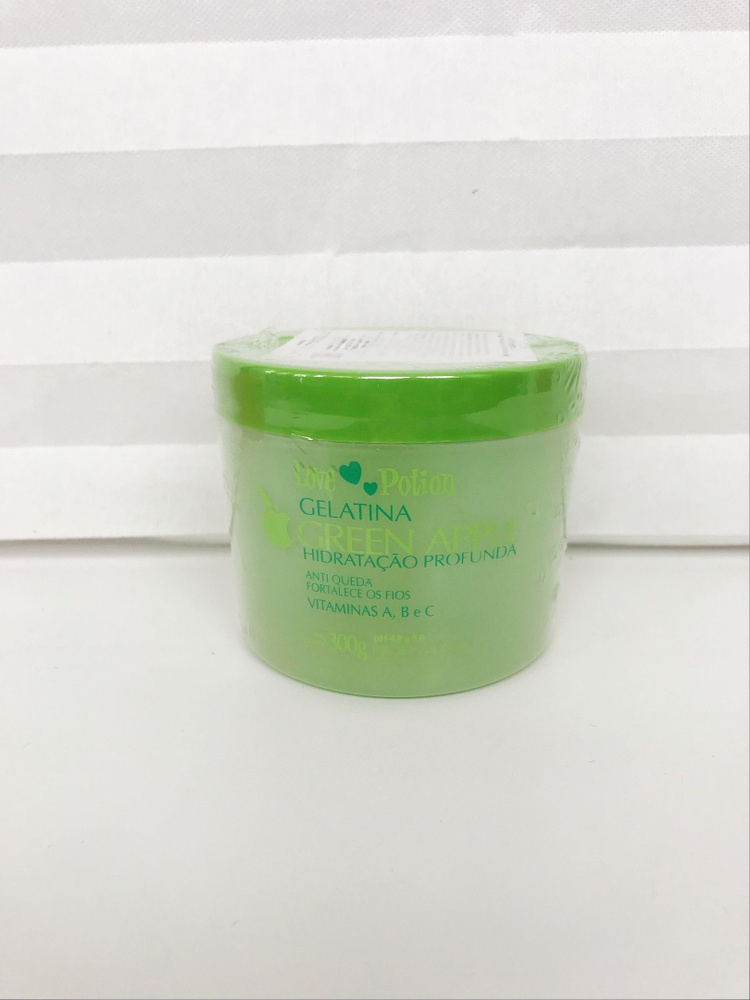 Коллагеновый восполнитель LOVE POTION Gelatina Green Apple 300 ml #1