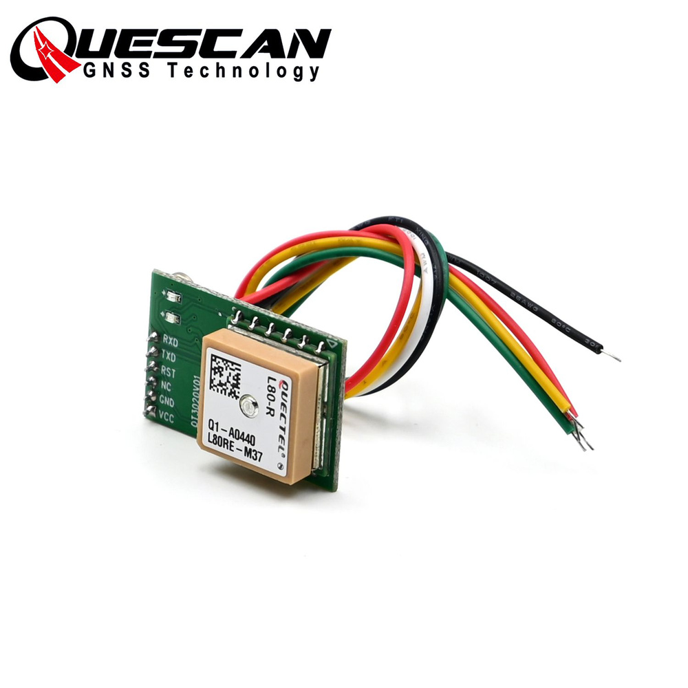 GPS-модуль QUESCAN QUECTEL L80 L80-R Uart TTL 3,3 В 5 В Встроенная ...