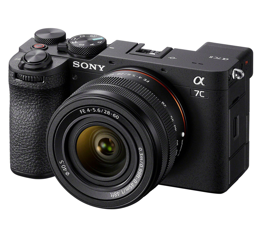 Беззеркальный фотоаппарат Sony a7C II Kit 28-60mm, черный #1