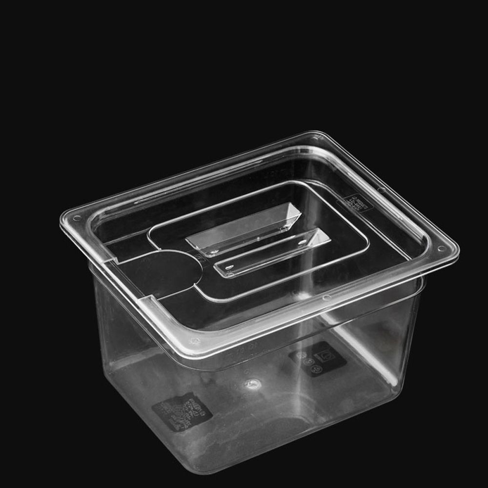 Контейнер для су-вид, 6Л, емкость для погружного термостата с крышкой ...