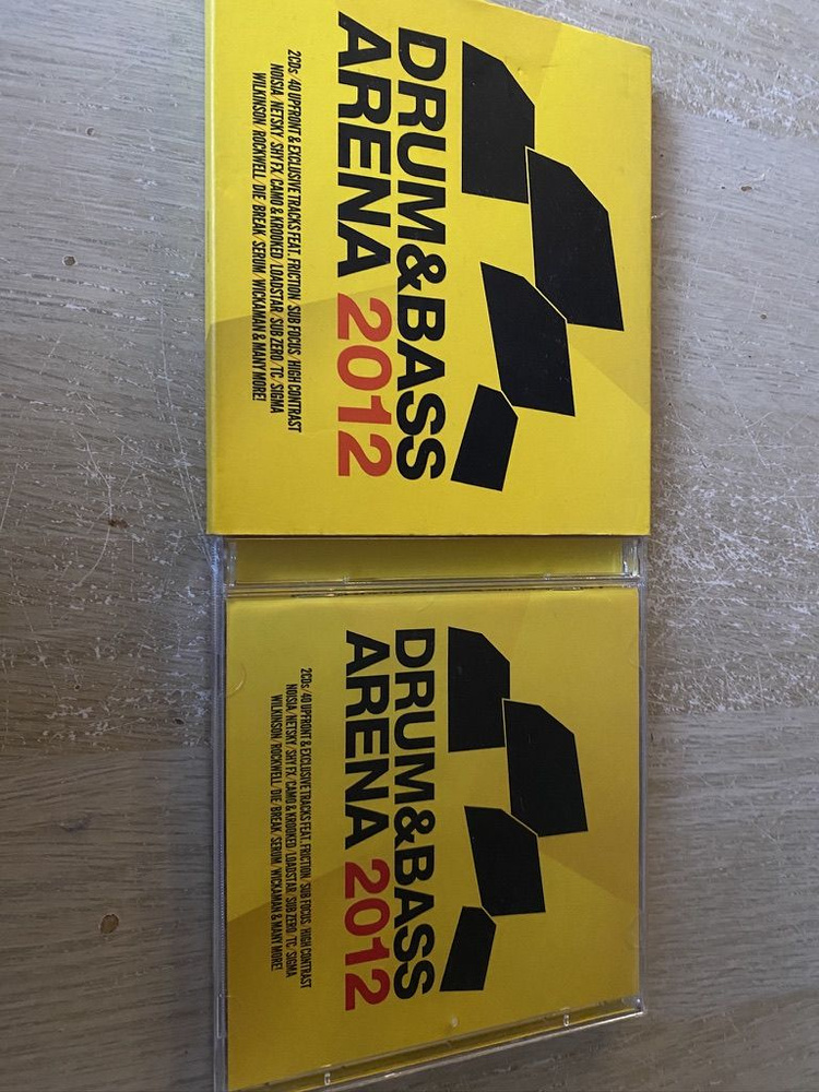 CD Drum & Bass Arena 2012 (2CD, SLIPCASE, 2012, UK, DNBA007CD, NM