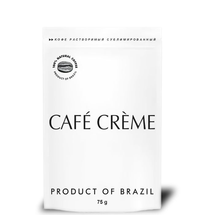 Кофе растворимый сублимированный Cafe Creme 75 г #1