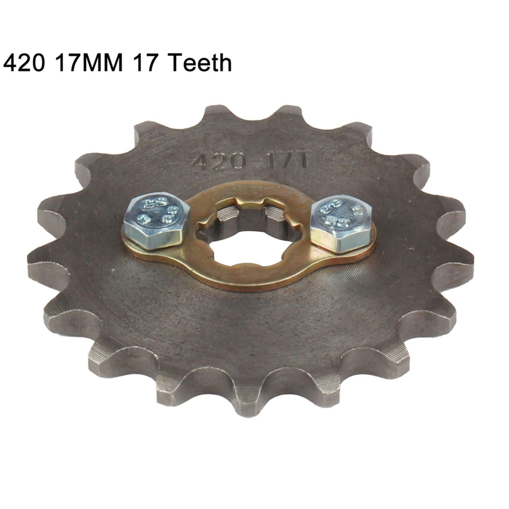 Звезда Ведущая/Шестерня Передней Звездочки 420 420H Цепь 17MM/20MM 10 ...