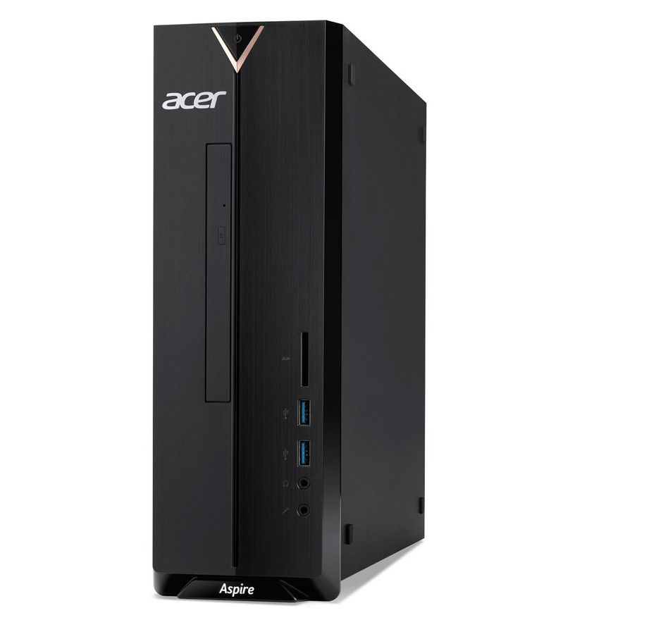 Acer Системный блок Aspire XC-330 (DT.BD2EZ.001) (AMD A4-9120e, RAM 8 ГБ, SSD 256 ГБ, Без видеокарты, #1