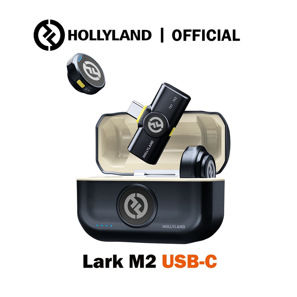 Микрофон петличный Hollyland LARK M2-USB-C - купить по выгодной цене в  интернет-магазине OZON (1473918917)