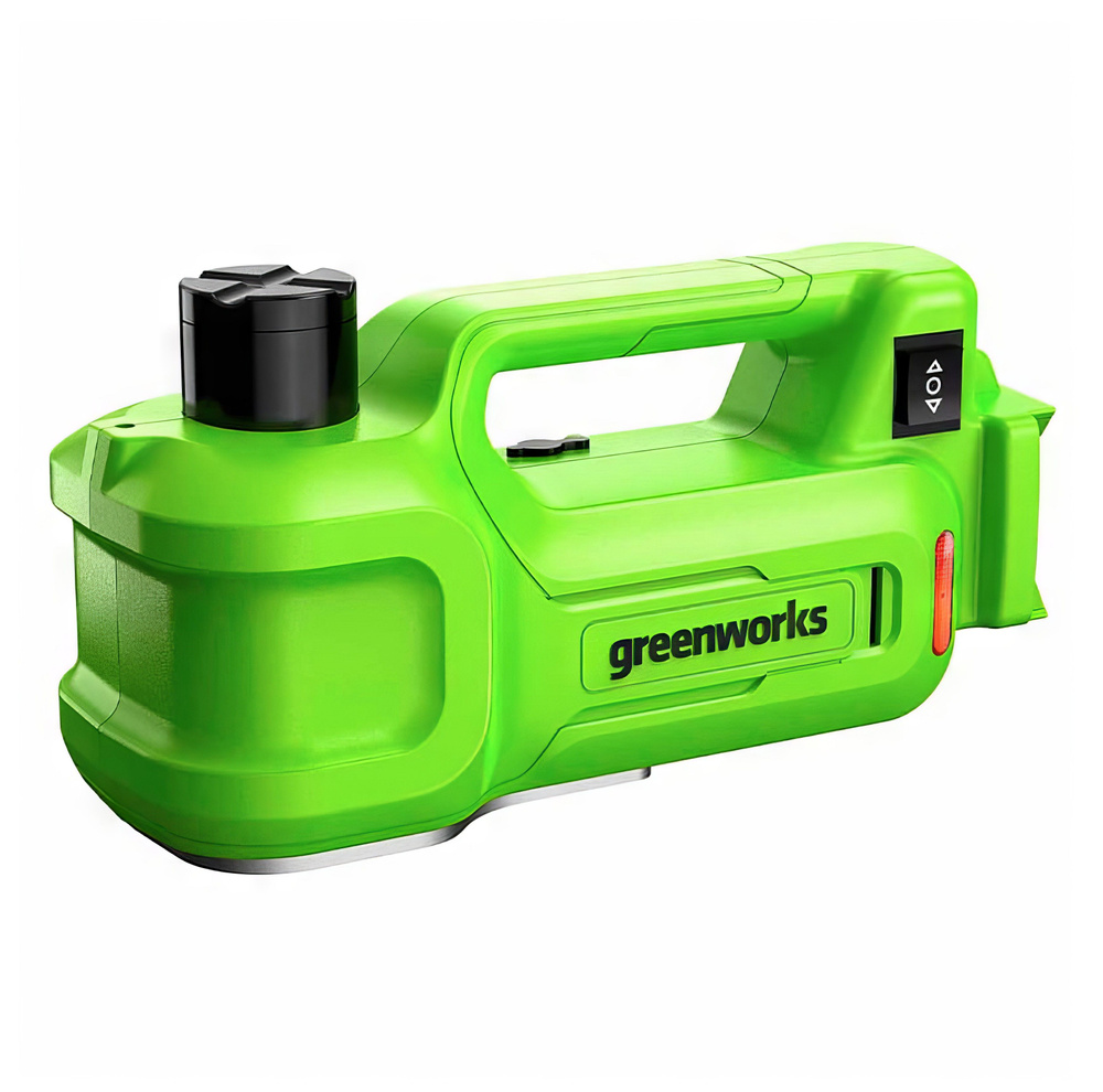 Аккумуляторный домкрат greenworks 24v. Аккумуляторный домкрат greenworks 24v. Аккумуляторный домкрат greenworks 24v. Гринворкс 3401407. Домкрат гидравлический аккумуляторный greenworks g24jack без акб и зу.