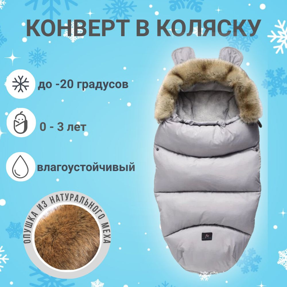 Меховые и флисовые конверты и муфты