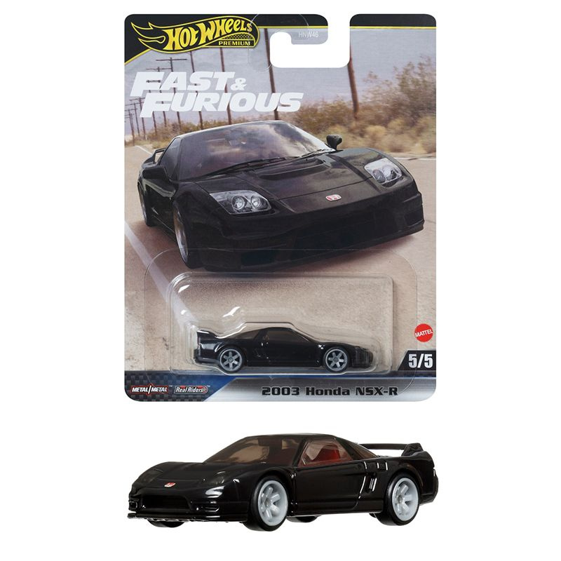 Машинка коллекционная Mattel Hot Wheels 2024 HNW46 Fast & Furious 2003 HONDA NSX-R  #1