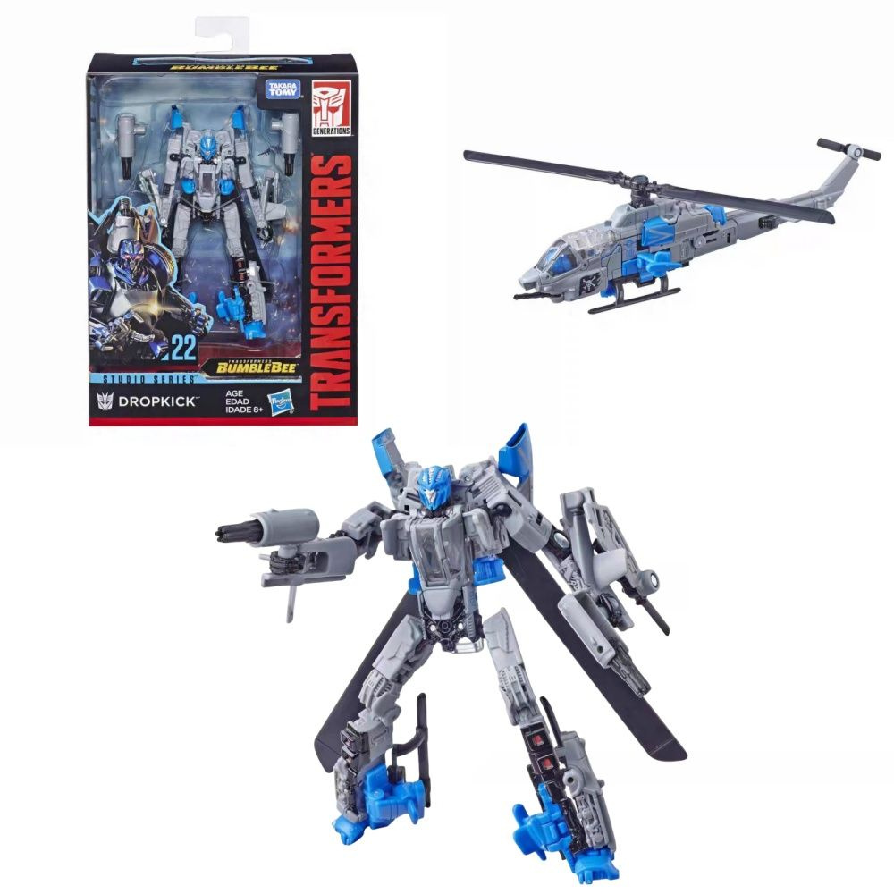 Трансформеры Hasbro Игрушка Studio Series Deluxe Transformers SS22 Dropkick 4,5 дюйма (11,5 см) E0958 #1